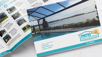 Pool Enclosures Florida brochure