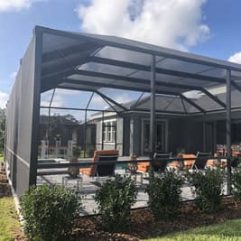 Screen Enclosures & Patios Bronze Frame