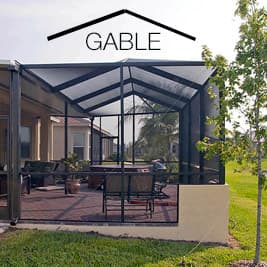 Screen Rooms Gable Roof